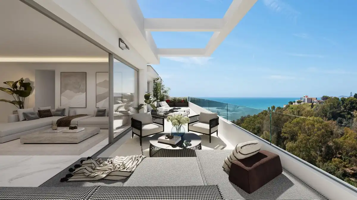 Ático con ascensor en venta en Torrequebrada, imagen 13