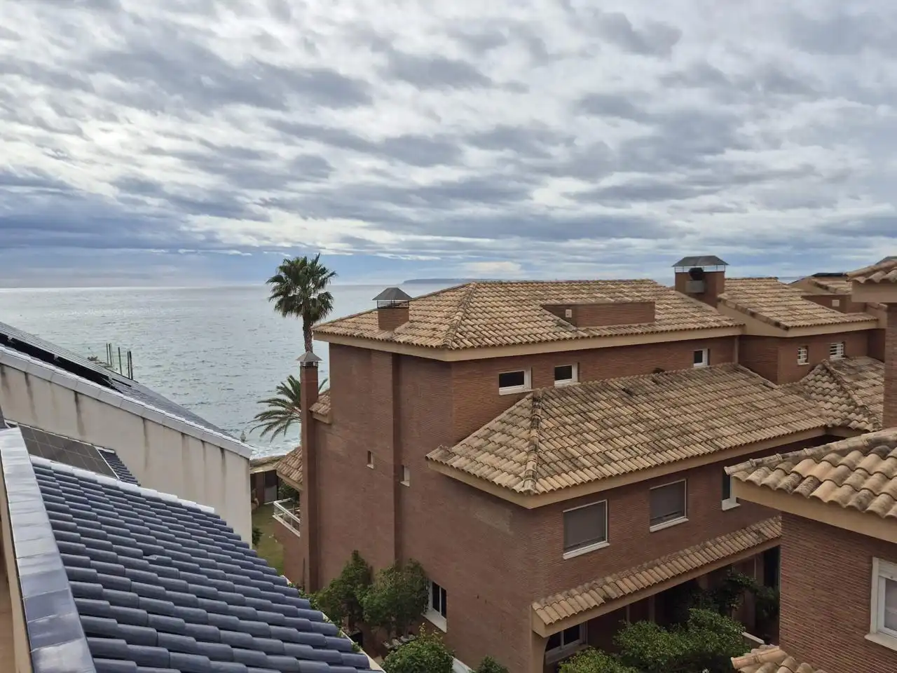 Vista exterior de Casa o xalet en venda en Alicante / Alacant amb Aire condicionat, Jardí privat i Terrassa