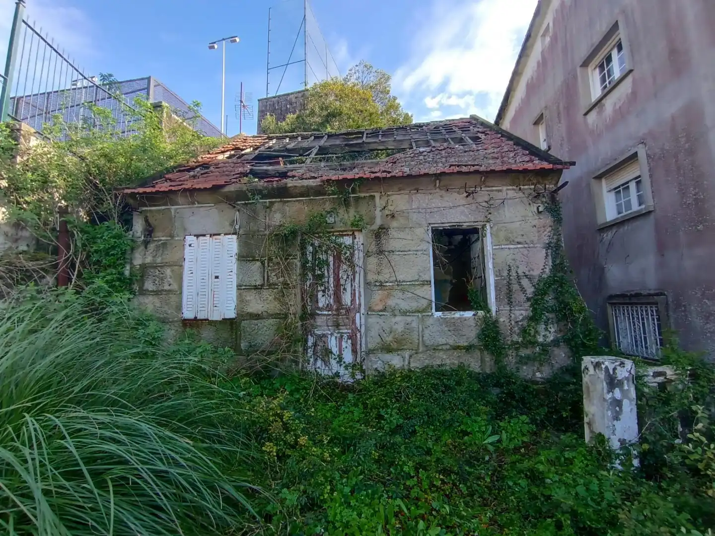 Vista exterior de Residencial en venta en Poio