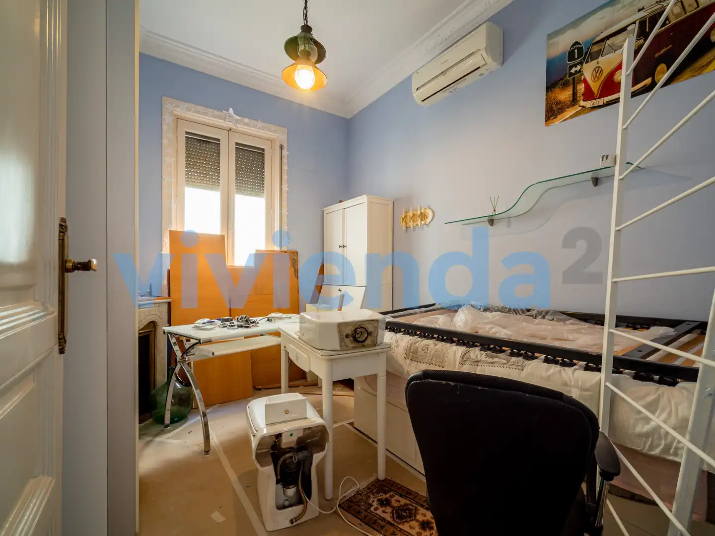 Habitación de Piso de alquiler en Madrid con Aire acondicionado y Calefacción