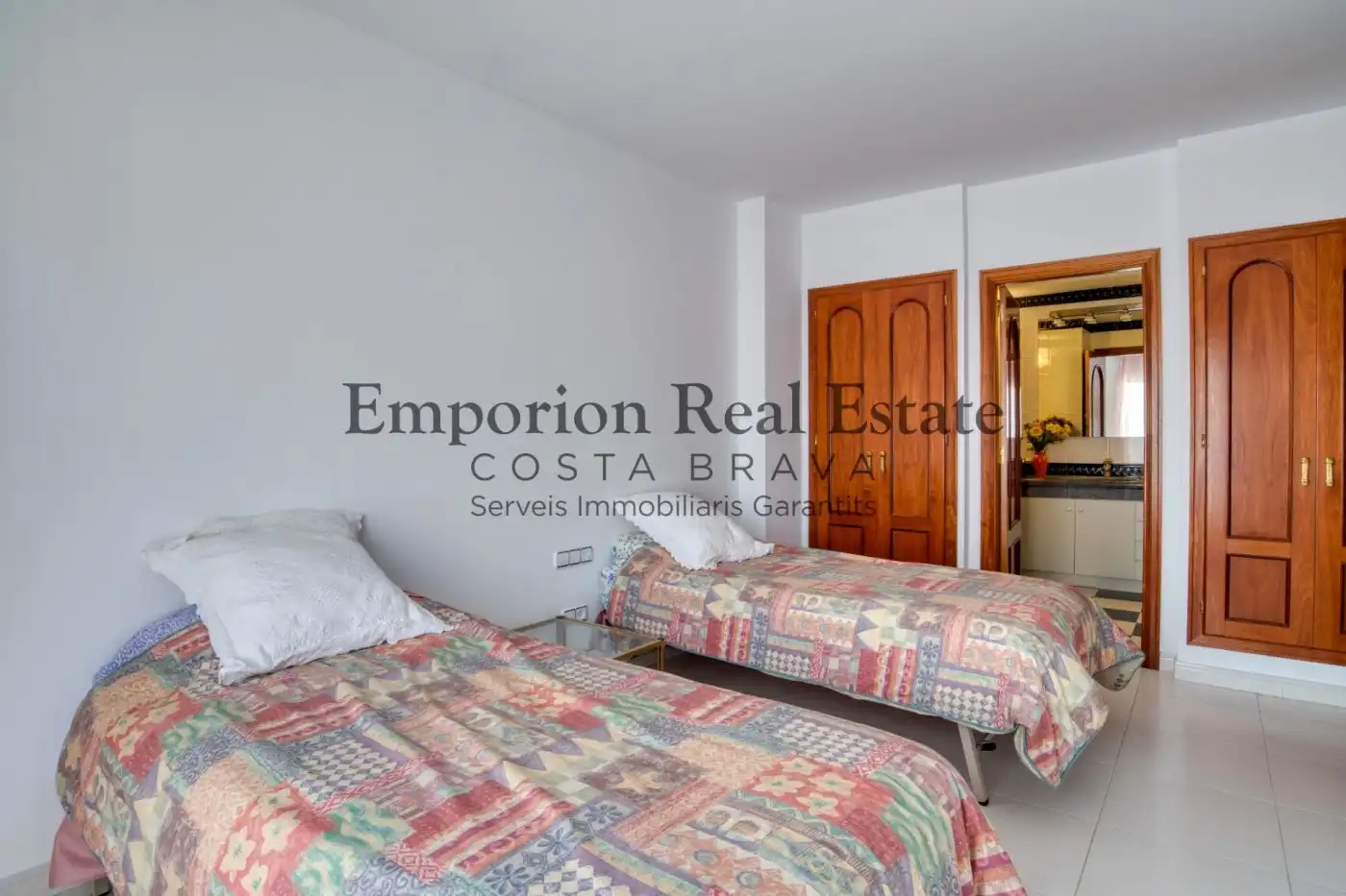 Bedroom of Flat for rent in Palamós  with Air Conditioner, Terrace and Furnished