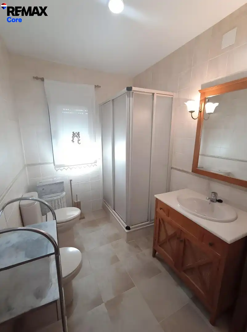 Baño de Casa o chalet en venta en Badajoz con Aire acondicionado, Jardín privado y Trastero