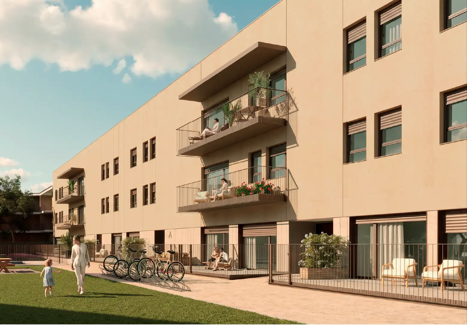 Rez-de-chaussée neuf avec piscine à vendre à Carrer de Joan Minuart 1, imagen 3