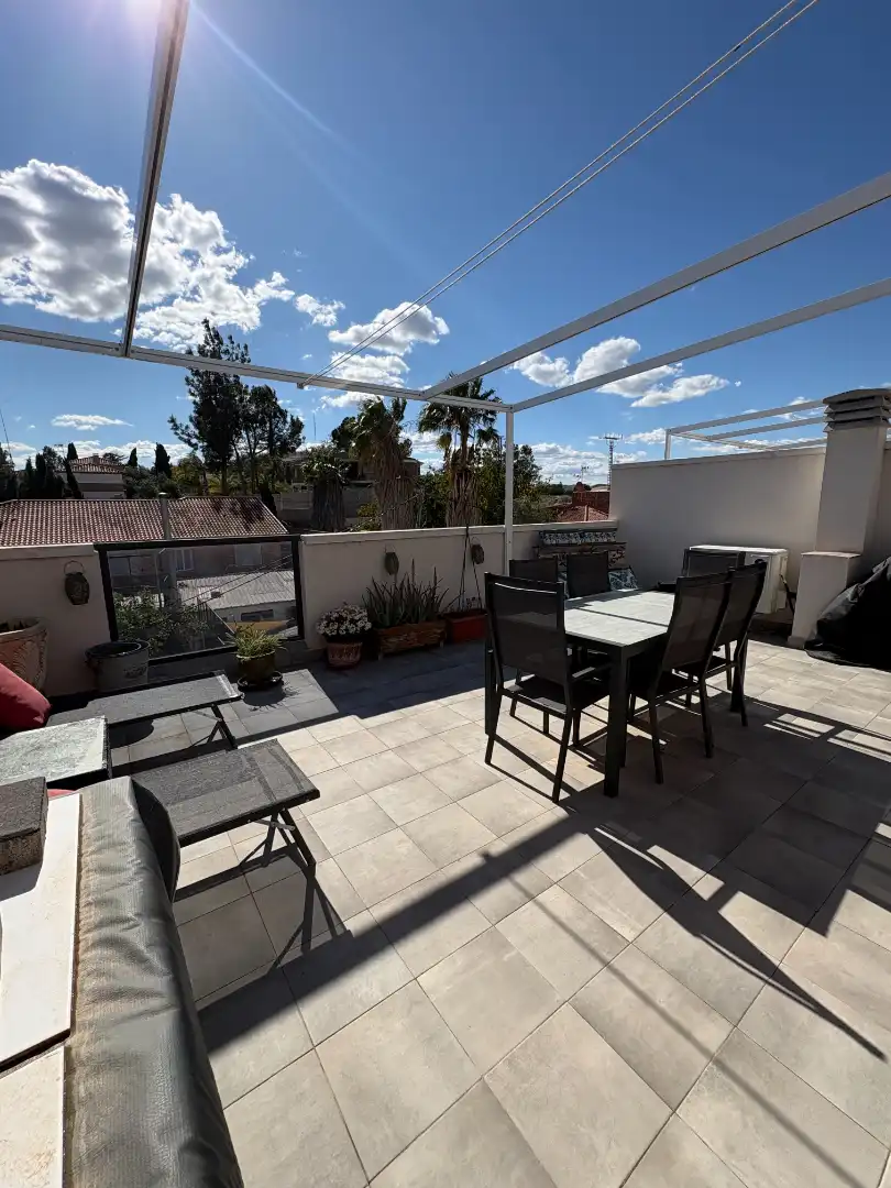 Terrassa de Casa adosada en venda en Alcantarilla amb Aire condicionat, Terrassa i Traster