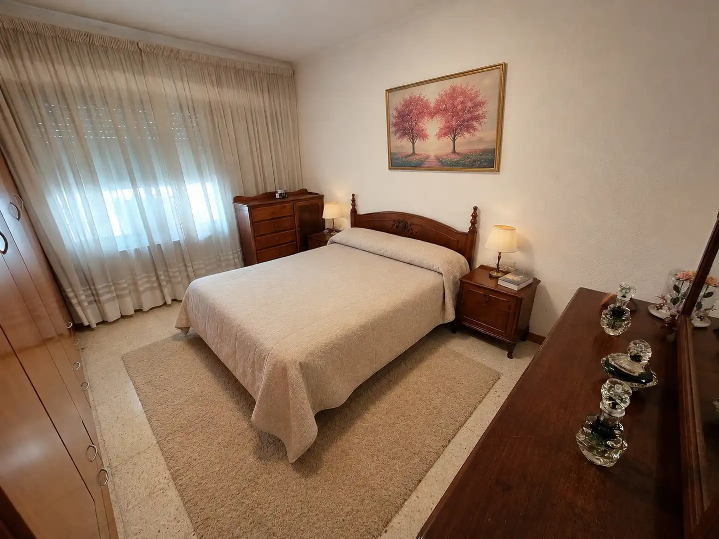 Schlafzimmer von Wohnung zum Verkauf in Vilafranca del Penedès mit Klimaanlage, Heizung und Parkett