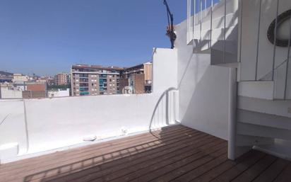 Balcony of Attic for sale in  Barcelona Capital  with Air Conditioner and Terrace