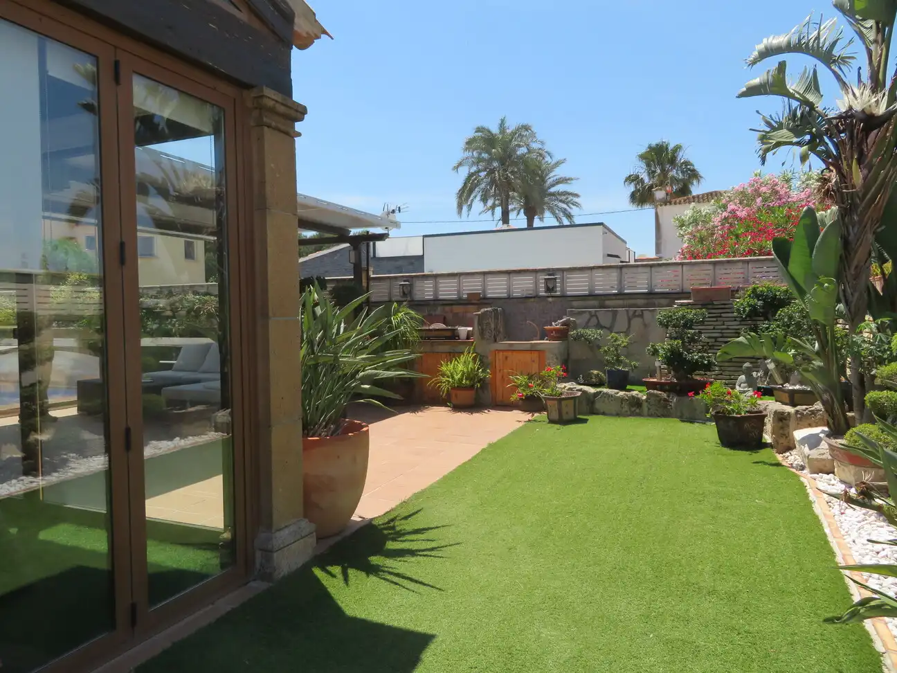 Terraza de Casa o chalet en venta en Els Poblets con Aire acondicionado, Calefacción y Jardín privado