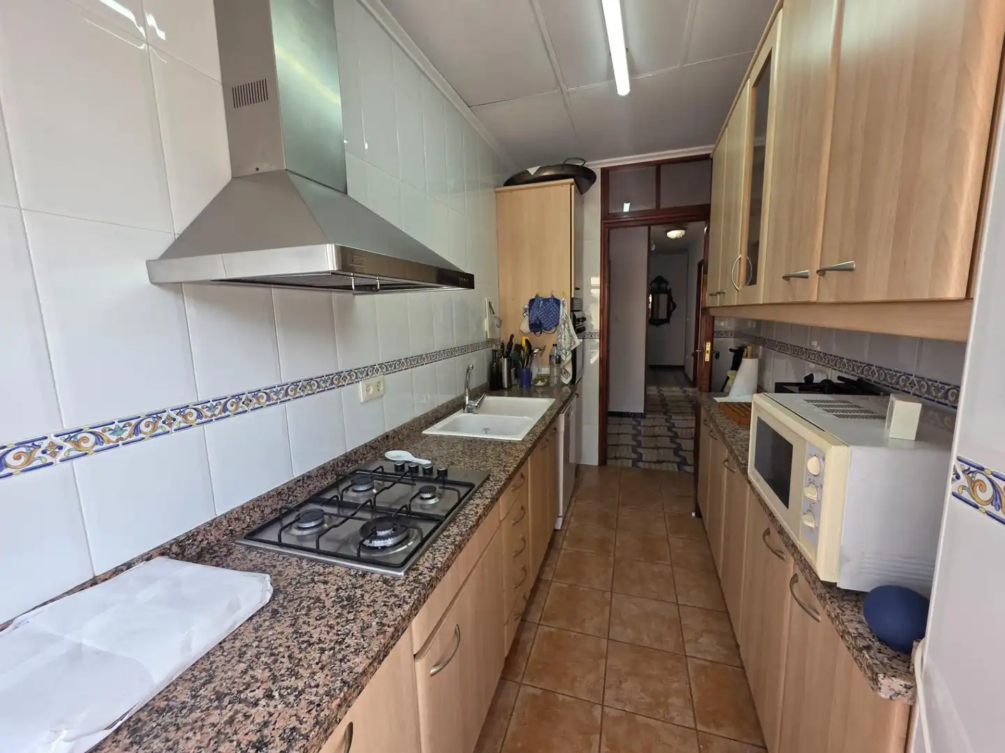 Cuina de Casa adosada en venda en La Vall de Gallinera amb Terrassa, Traster i Balcó