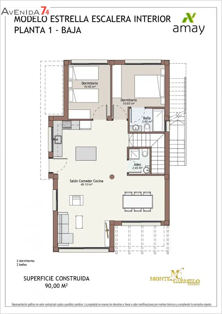 Detached house with pool for sale in El Playazo, imagen 15