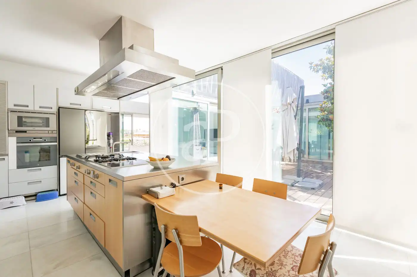 Kitchen of Houses for sale in Madrid  with Air Conditioner, Heating and Private garden