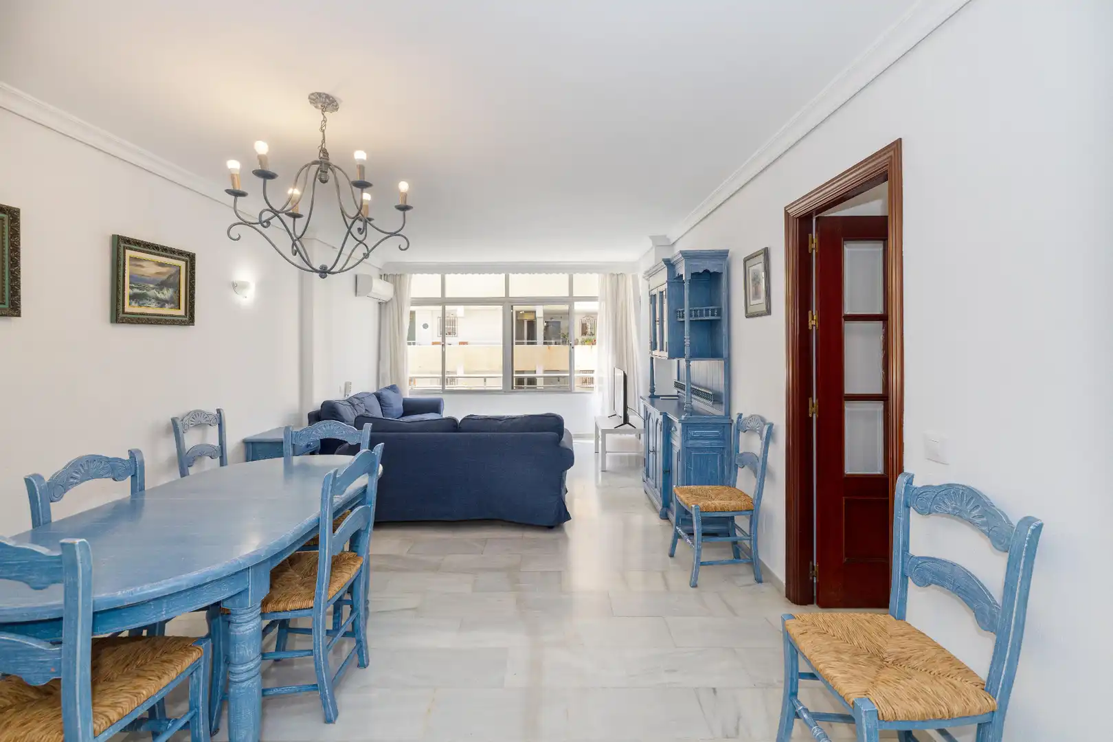 Esszimmer von Wohnung zum Verkauf in Marbella mit Klimaanlage und Gemeinschaftspool