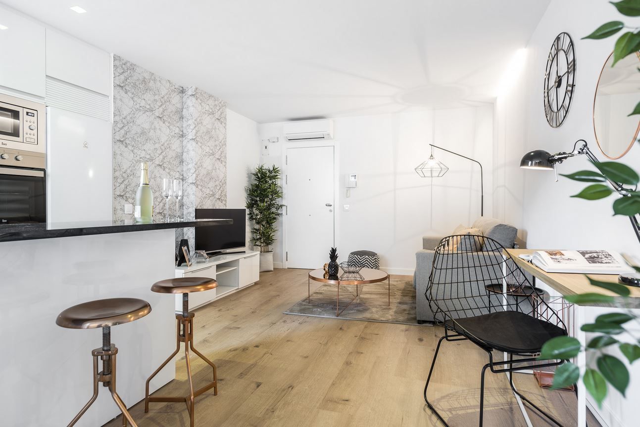 Living room of Flat to rent in Alicante / Alacant  with Furnished and Pets allowed