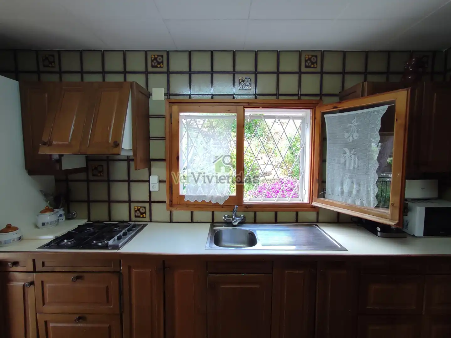 Cocina de Casa o chalet en venta en Vallirana con Calefacción, Jardín privado y Terraza
