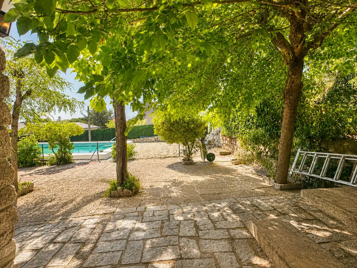 Garden of Houses for rent in Hoyo de Manzanares  with Private garden, Swimming Pool and Furnished