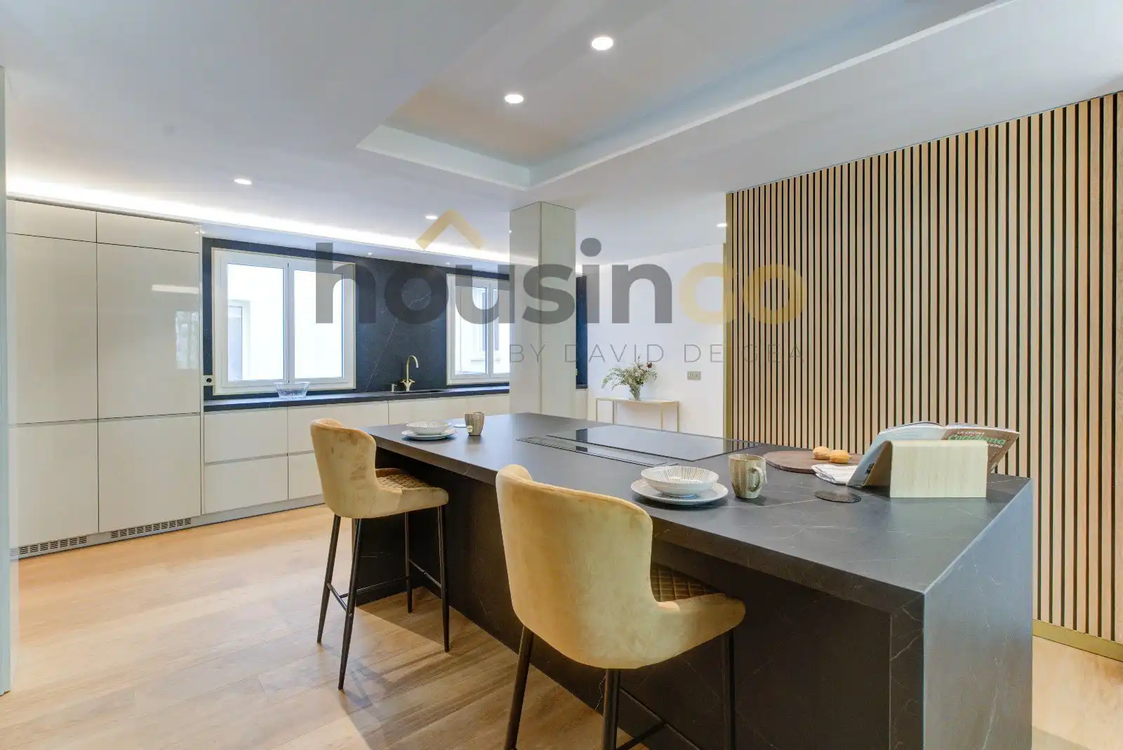 Kitchen of Flat for sale in Madrid  with Air Conditioner, Heating and Terrace