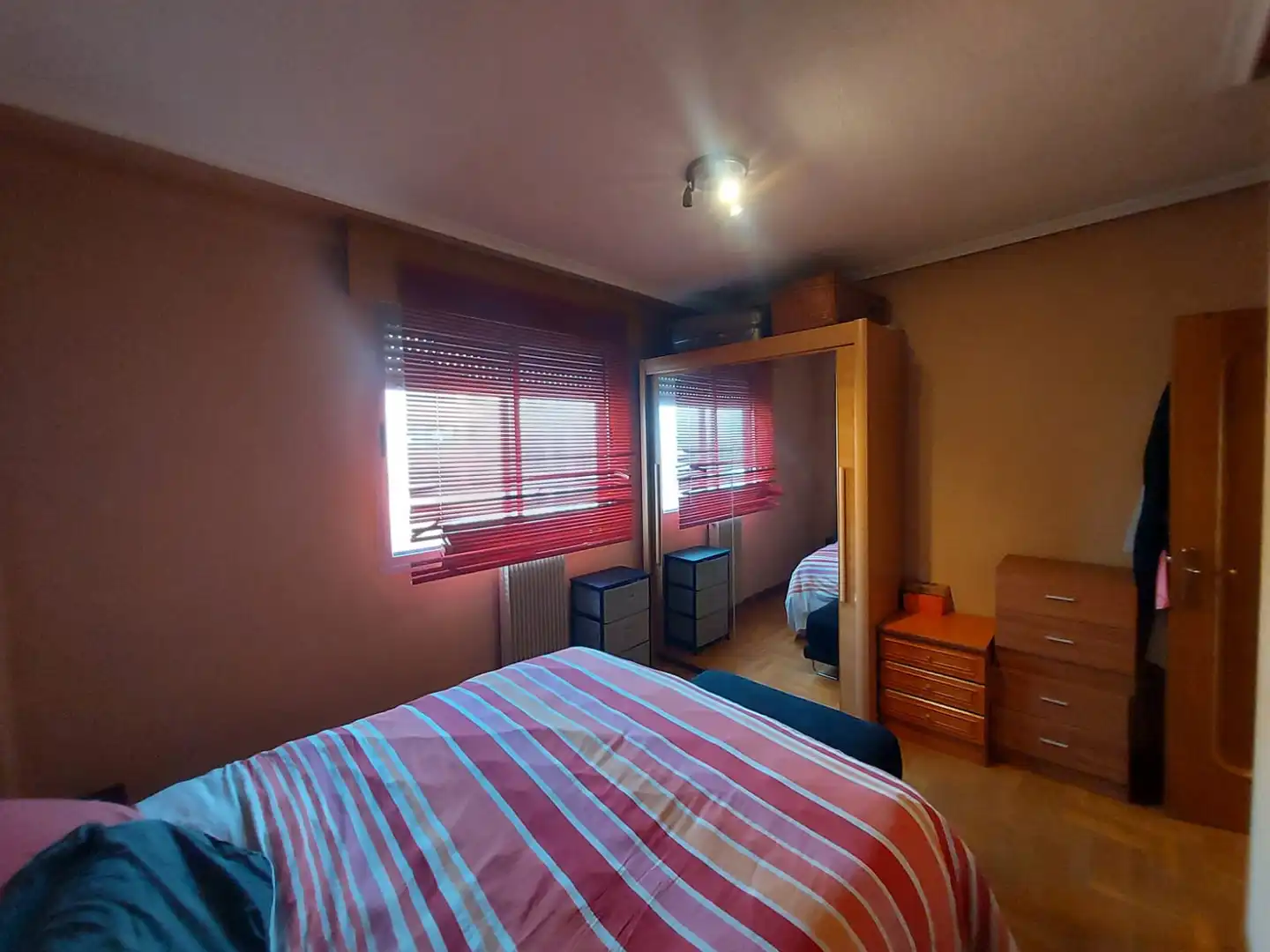 Schlafzimmer von Wohnung zum Verkauf in Burgos mit Heizung, Parkett und Terrasse
