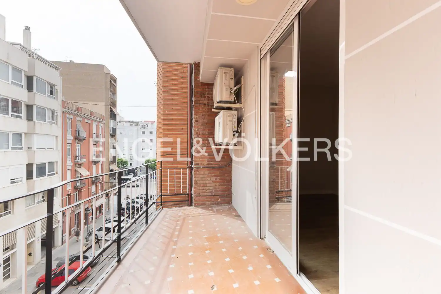 Terraza de Piso de alquiler en Valencia con Aire acondicionado, Calefacción y Balcón