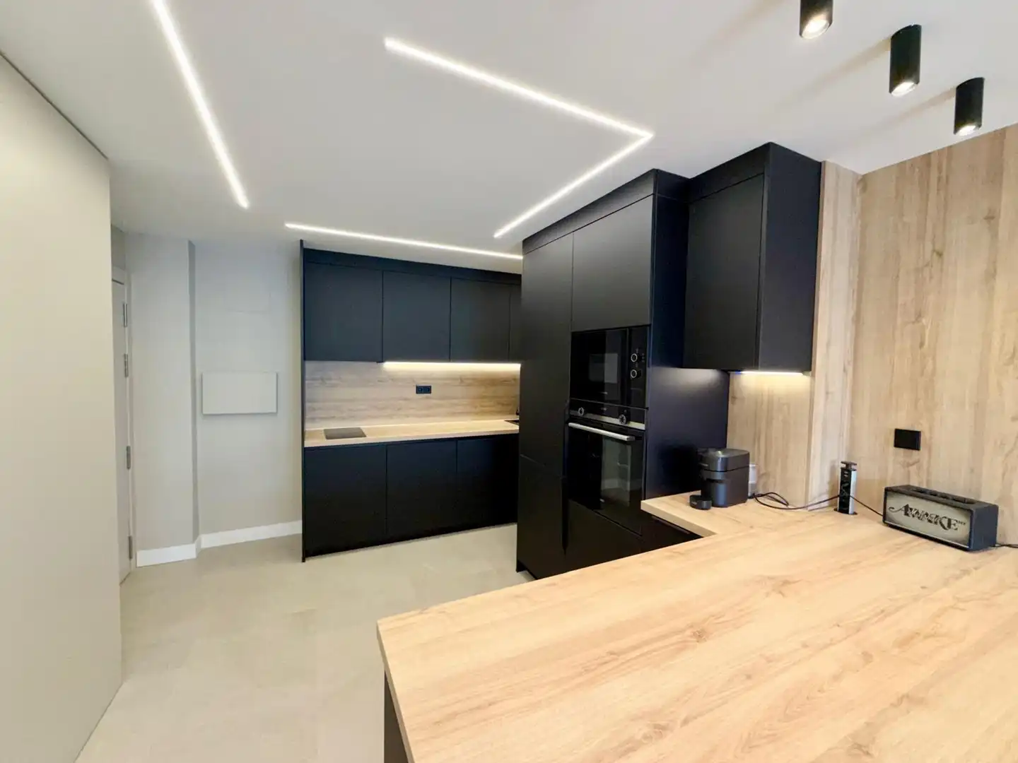 Kitchen of Flat for rent in Roquetas de Mar  with Air Conditioner, Heating and Terrace