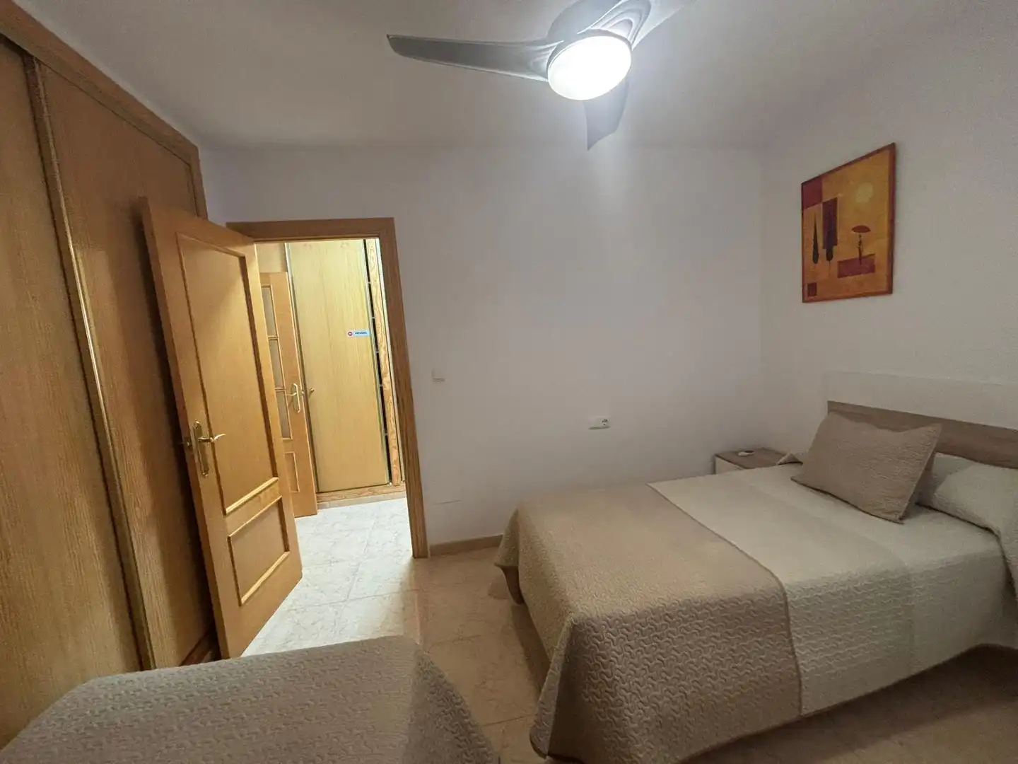Habitación de Dúplex de alquiler en Los Alcázares con Jardín privado, Terraza y Amueblado