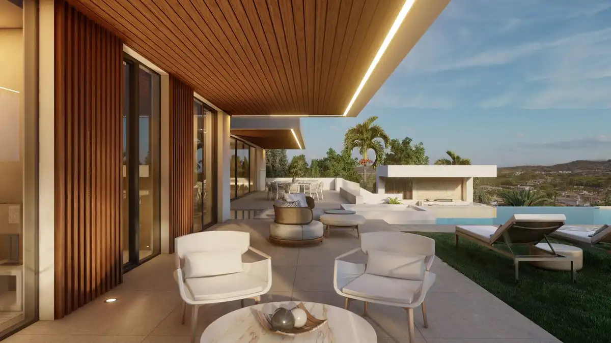 Chalet con piscina en venta en Milla de Oro, imagen 9
