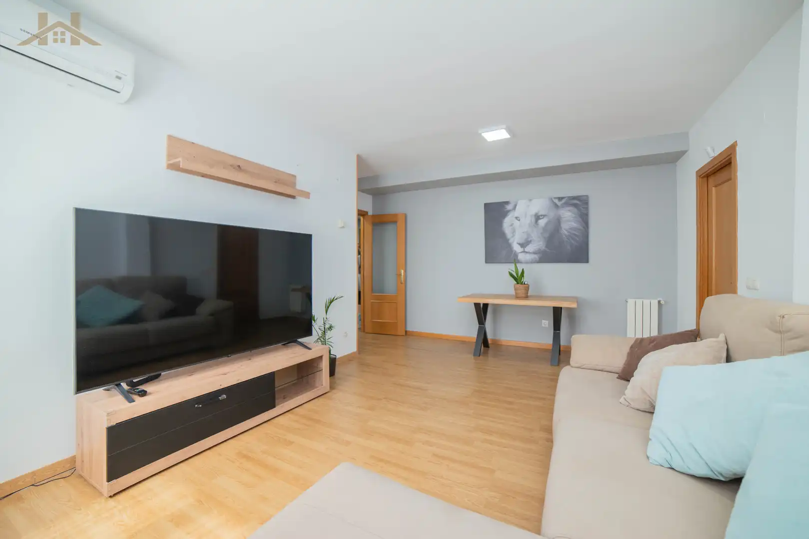 Sala de estar de Dúplex en venta en Rivas-Vaciamadrid con Aire acondicionado, Calefacción y Terraza