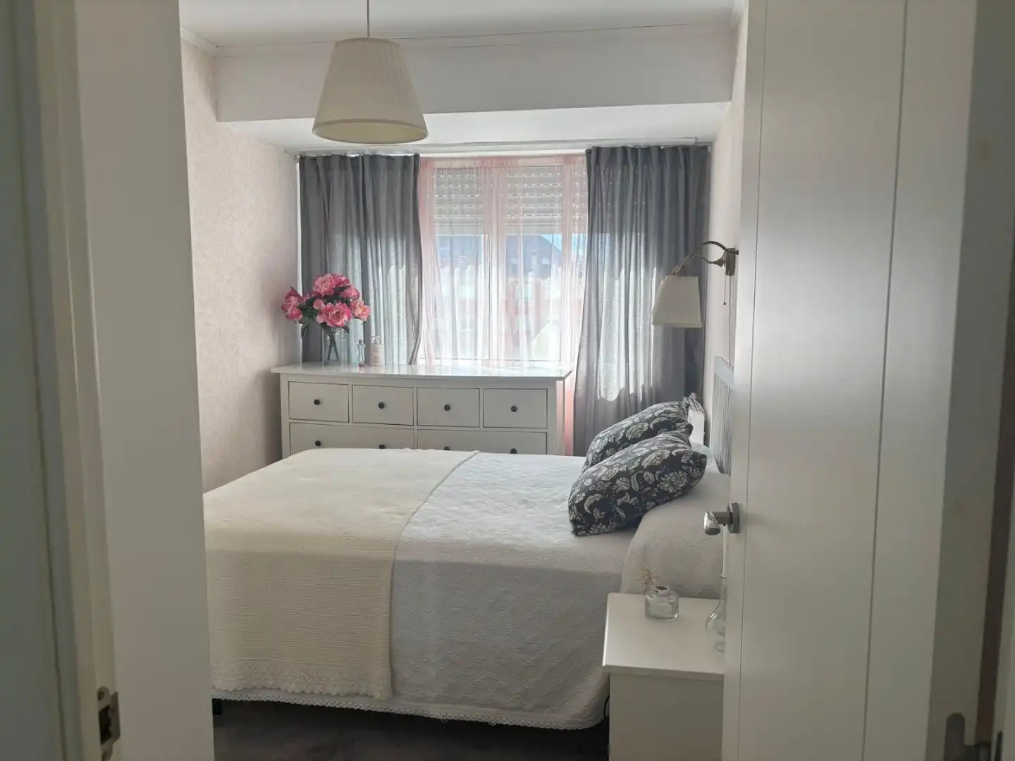 Bedroom of Flat for sale in Ferrol  with Heating, Storage room and Furnished