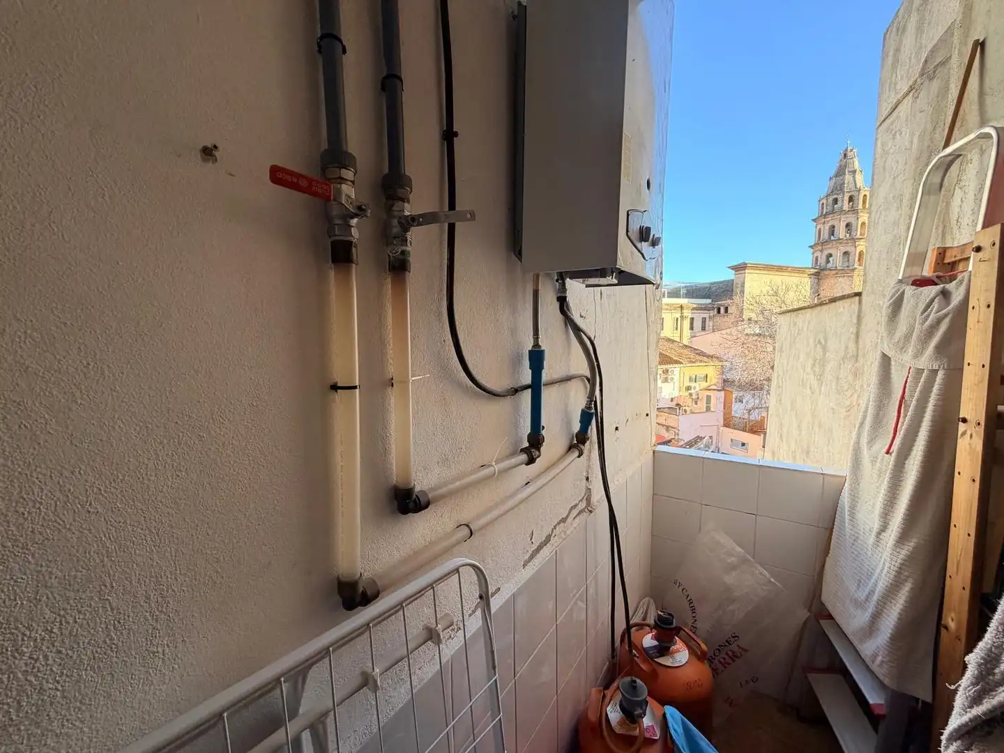 Terraza de Ático en venta en  Palma de Mallorca con Calefacción, Parquet y Terraza