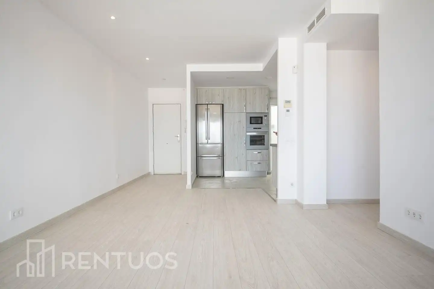 Küche von Wohnung zur Miete in Sabadell mit Klimaanlage, Parkett und Terrasse