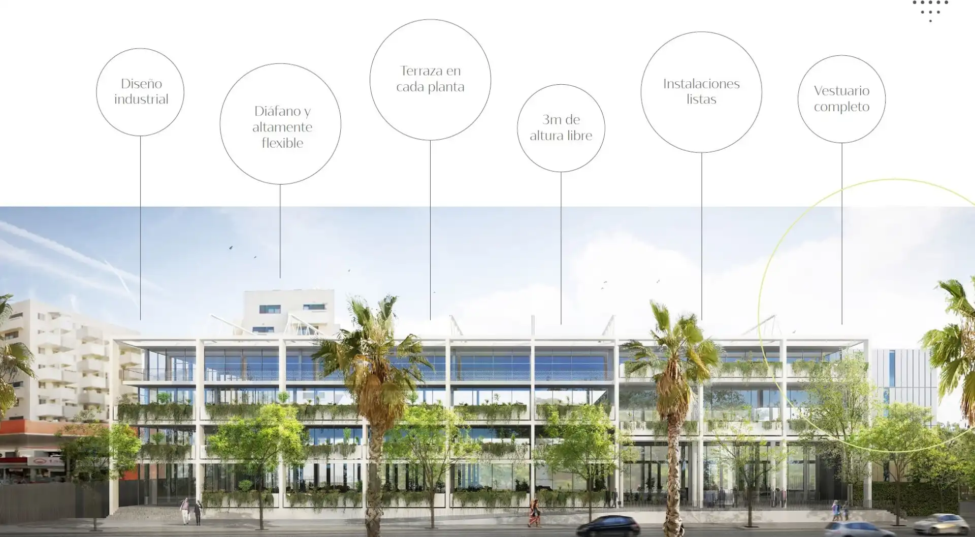 Außenansicht von Geschaftsraum zur Miete in Barcelona mit Klimaanlage, Terrasse und Alarm