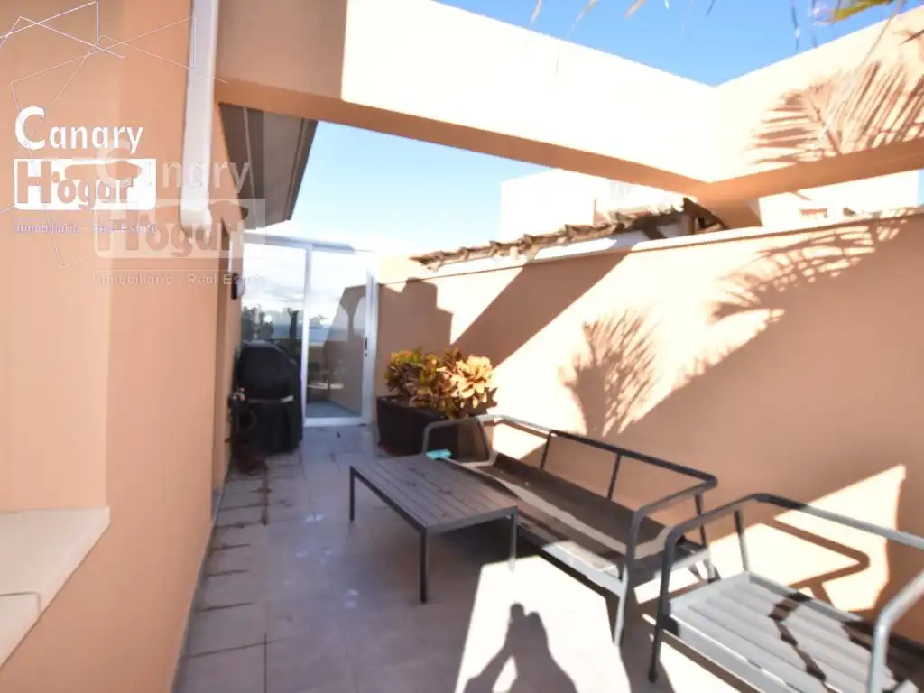 Terrasse von Dachboden zum Verkauf in San Miguel de Abona mit Klimaanlage, Heizung und Gemeinschaftspool