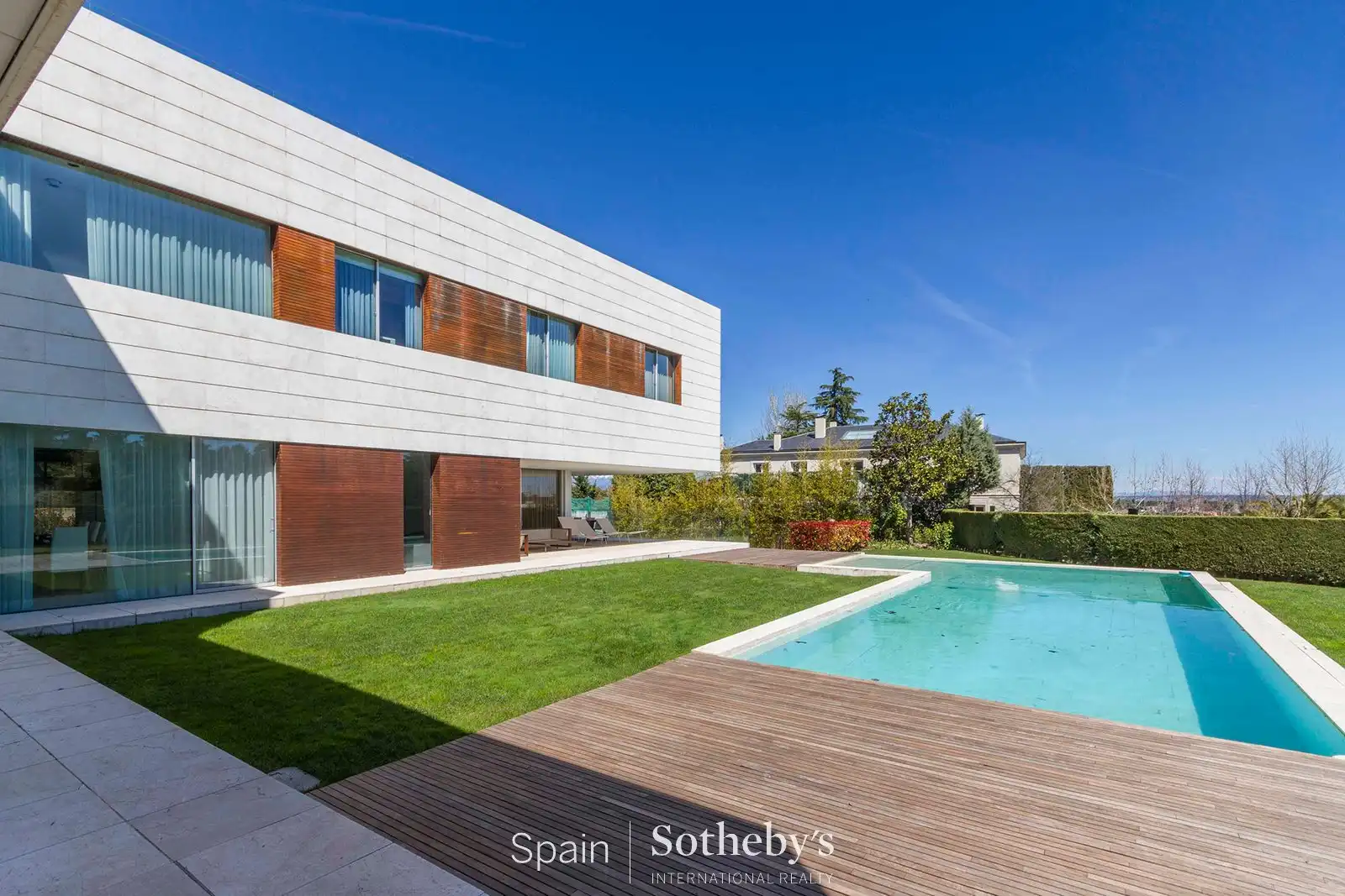 Jardín de Casa o chalet en venta en Madrid con Aire acondicionado, Calefacción y Jardín privado