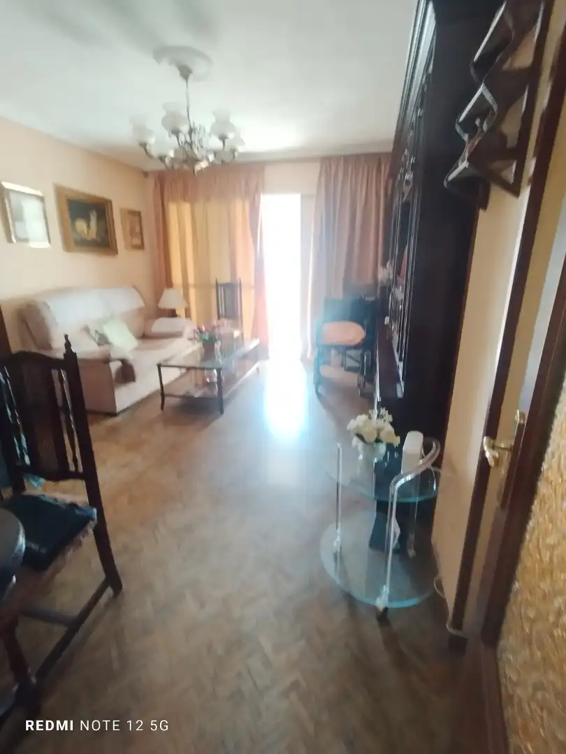 Sala de estar de Piso en venta en Sevilla con Jardín privado, Terraza y Amueblado
