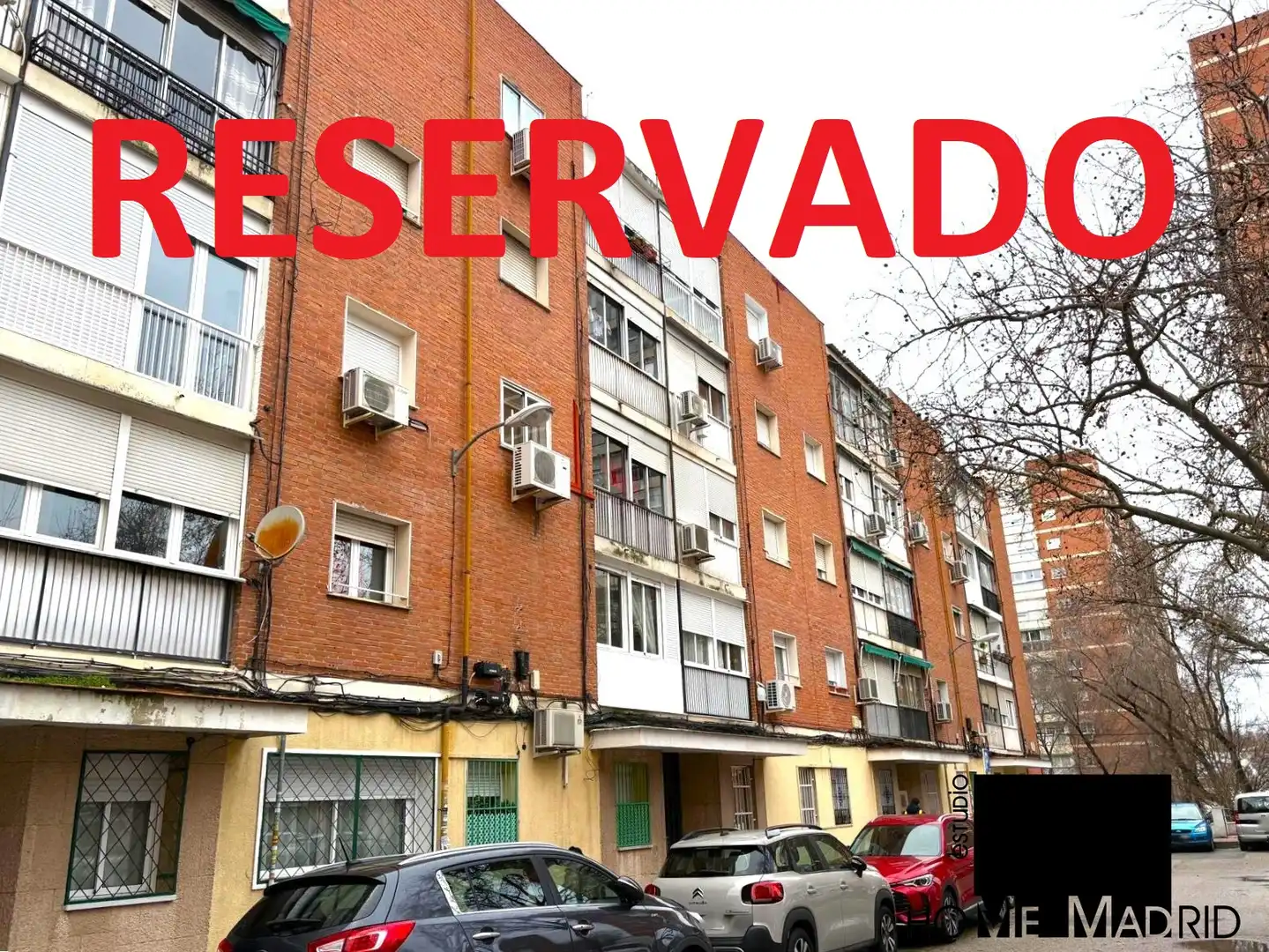 Vista exterior de Piso en venta en  Madrid Capital con Aire acondicionado, Calefacción y Terraza