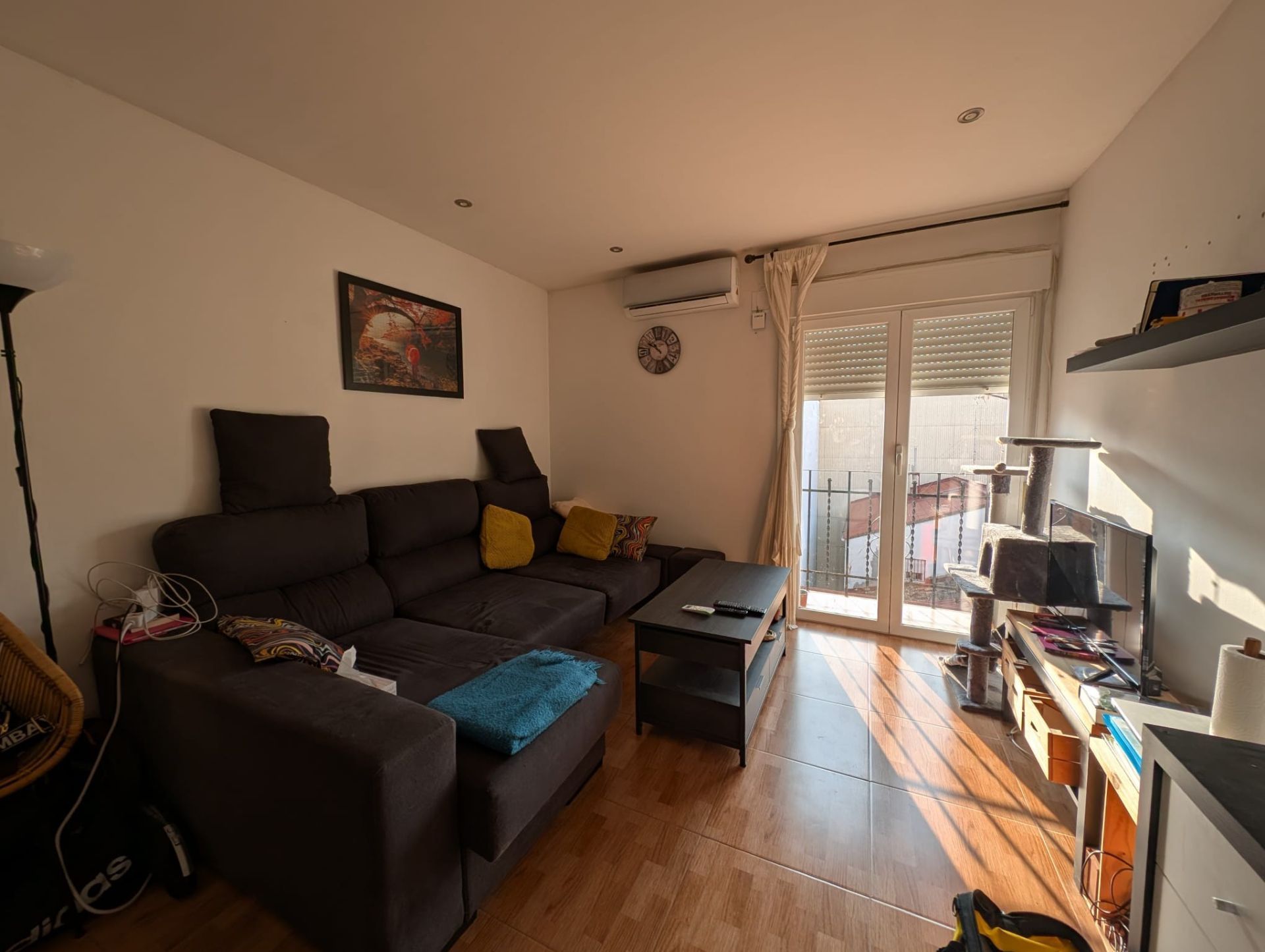 Living room of Flat for sale in  Zaragoza Capital  with Air Conditioner and Heating