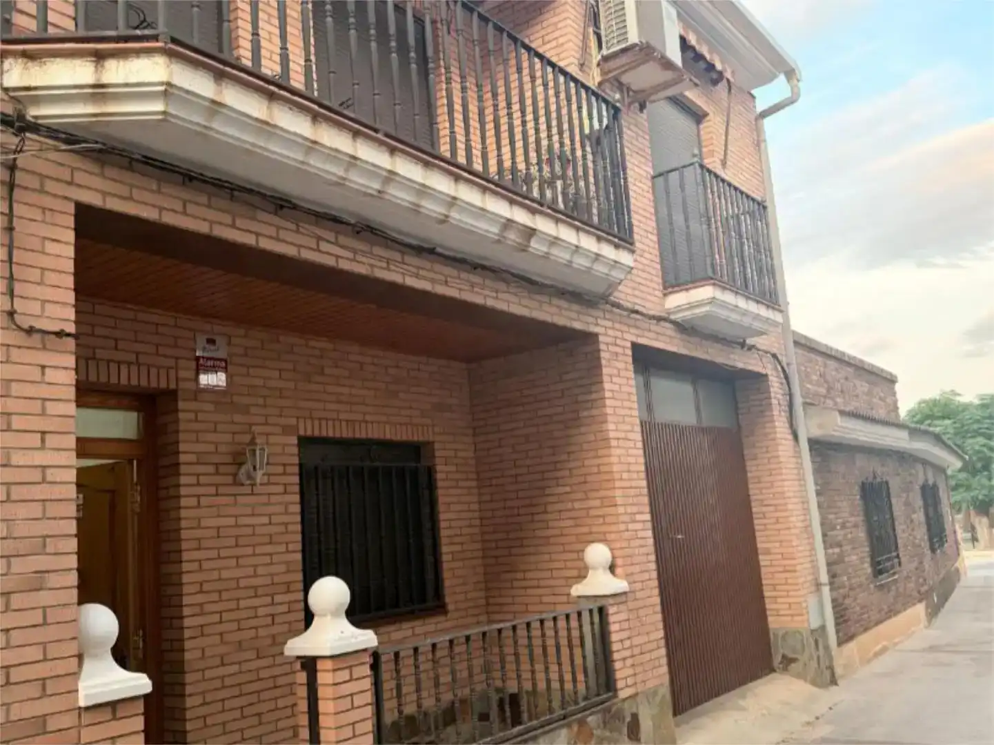 Vista exterior de Piso en venta en Escatrón con Aire acondicionado, Amueblado y Balcón