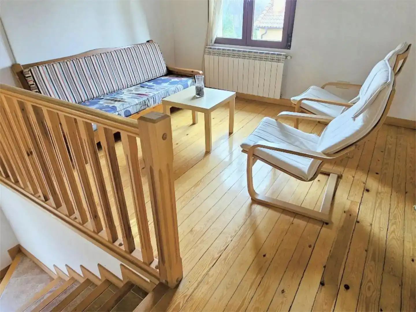 Sala d'estar de Pis en venda en Campo de San Pedro amb Jardí privat