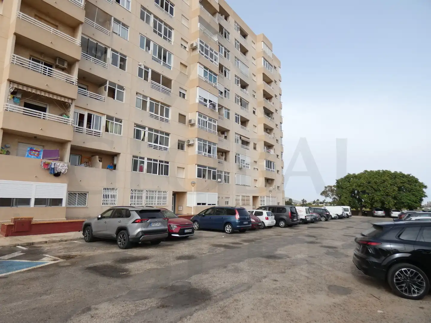 Aparcament de Apartament de lloguer en Cartagena amb Terrassa, Moblat i Forn