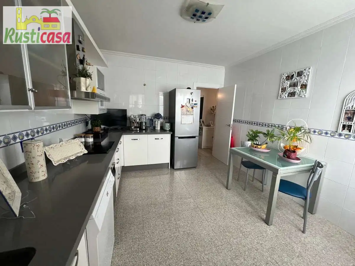 Kitchen of Attic for rent in Bailén  with Air Conditioner, Terrace and Furnished