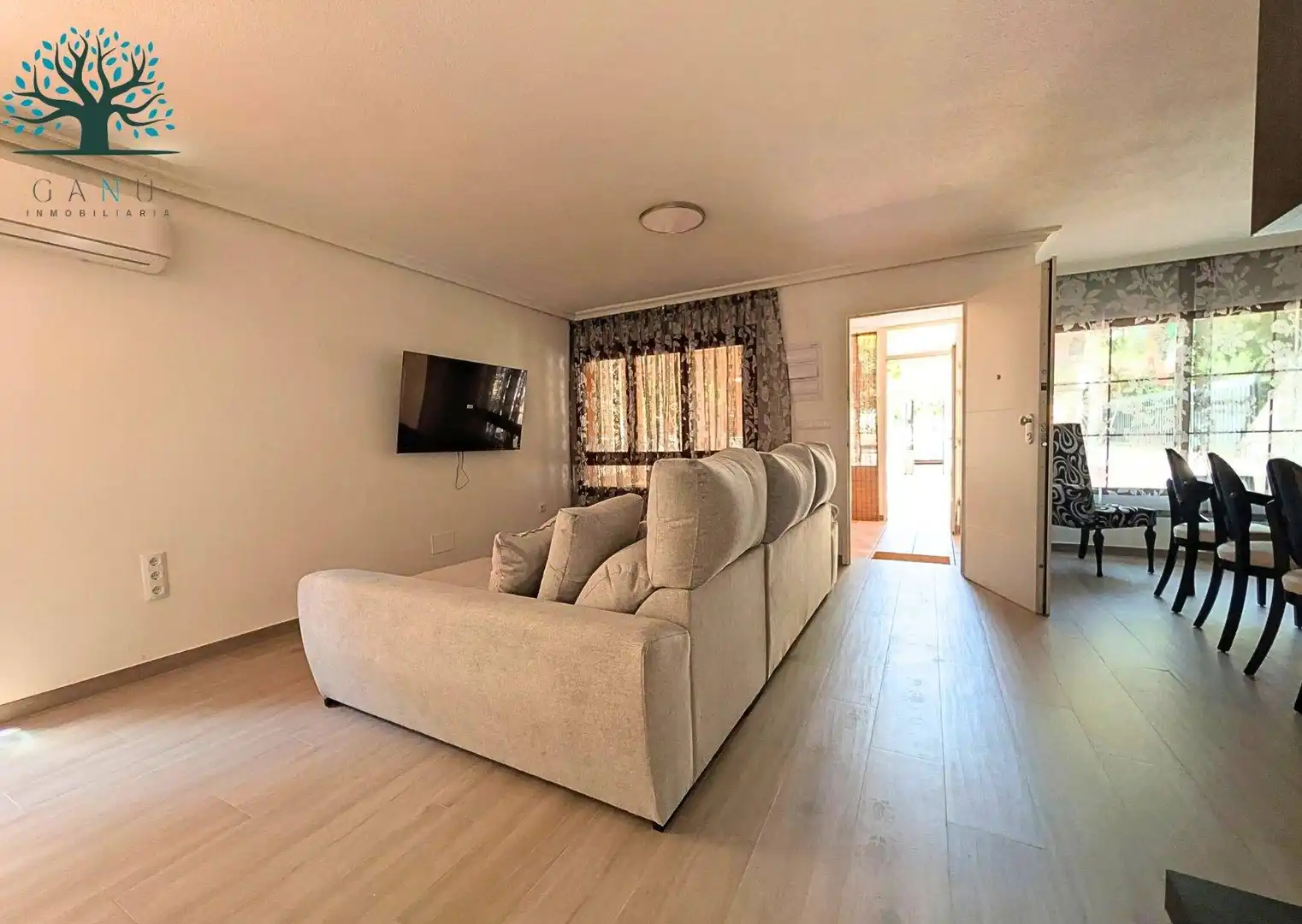 Wohnzimmer von Maisonette zum Verkauf in Totana mit Klimaanlage, Privatgarten und Terrasse