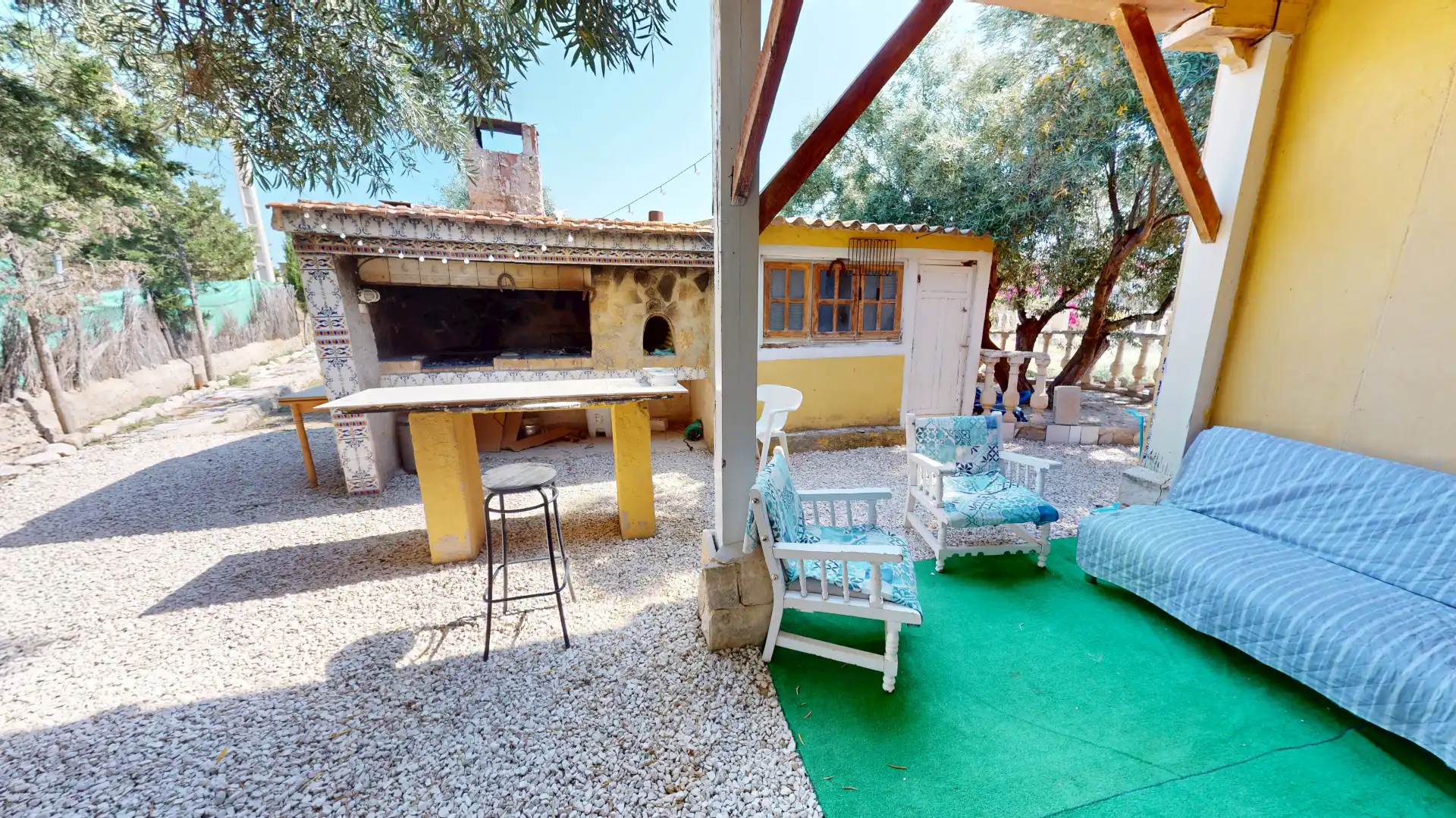 Terrasse von Haus oder Chalet zum Verkauf in Mutxamel mit Privatgarten