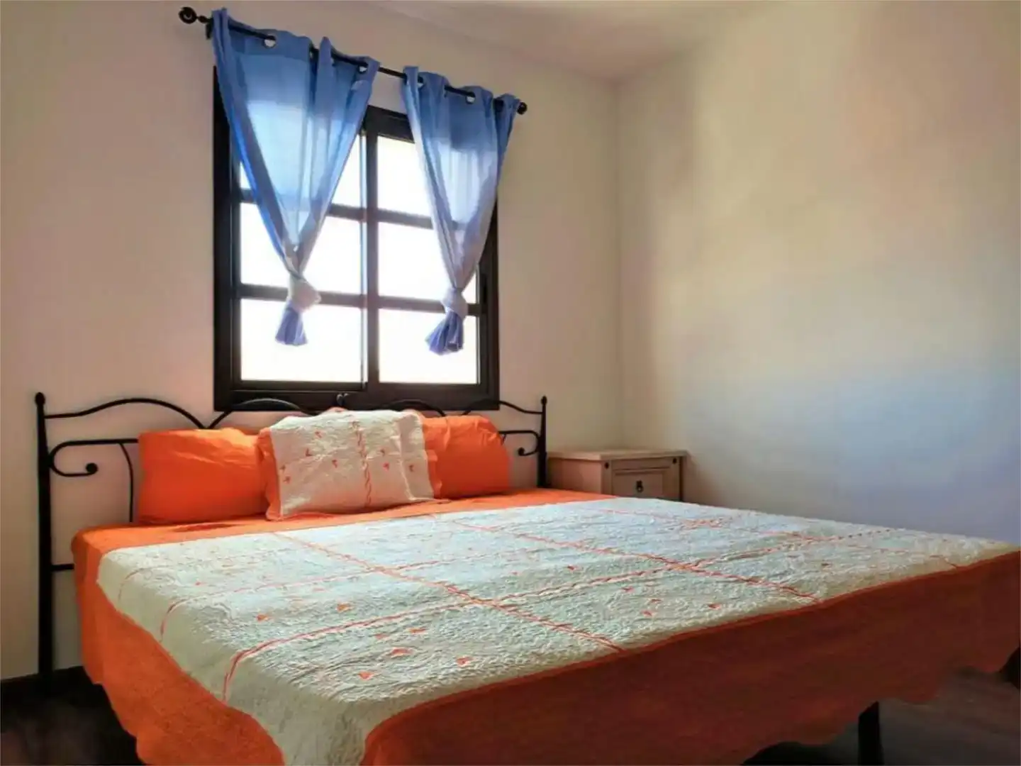 Bedroom of Flat for rent in La Oliva  with Private garden, Swimming Pool and Furnished