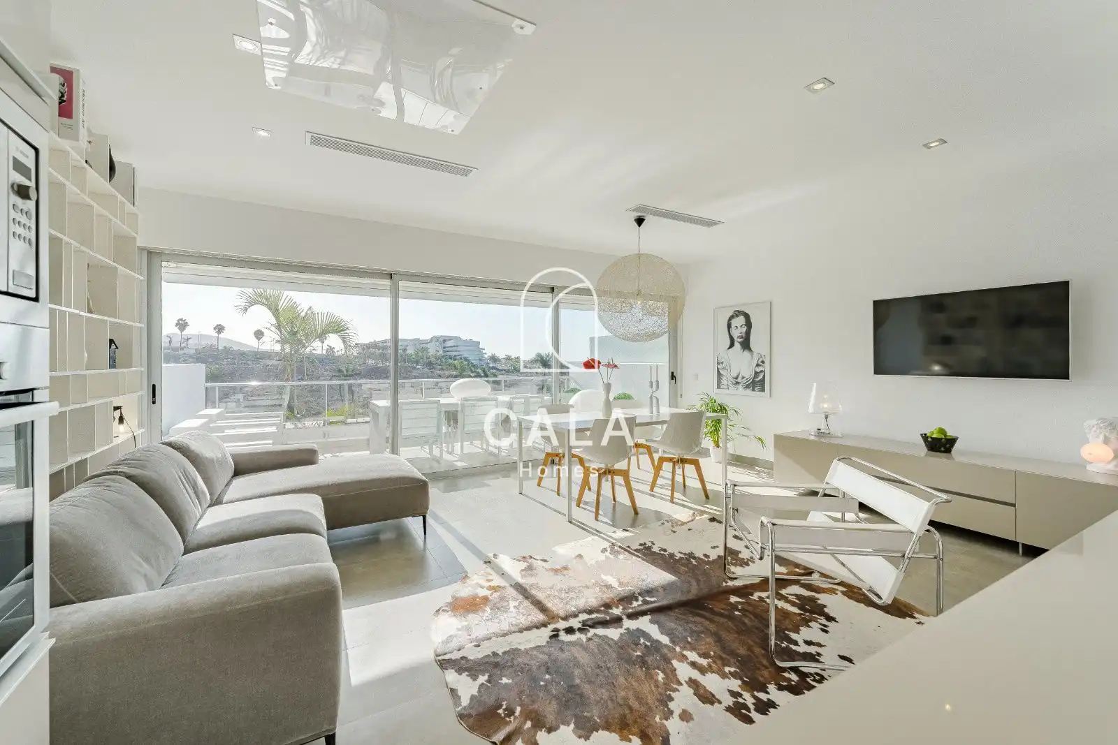 Wohnzimmer von Maisonette zum Verkauf in Adeje mit Klimaanlage, Terrasse und Abstellraum