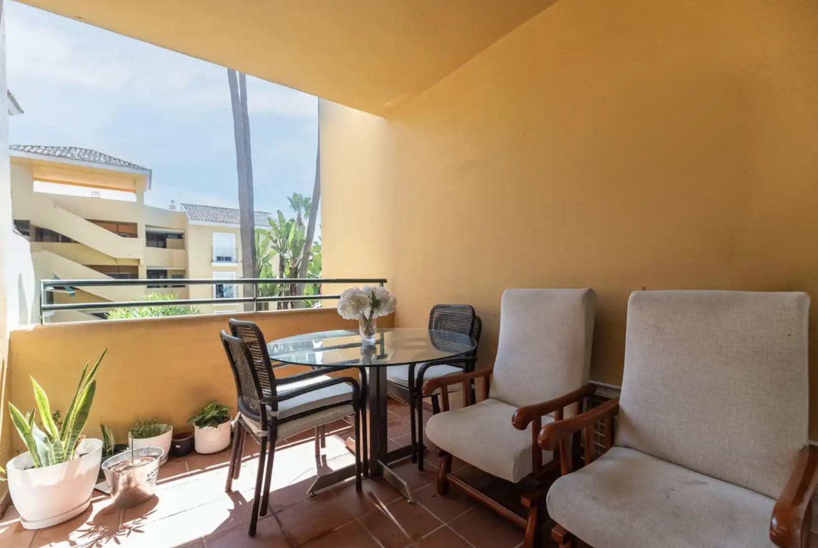 Terraza de Apartamento en venta en Estepona con Aire acondicionado, Calefacción y Terraza