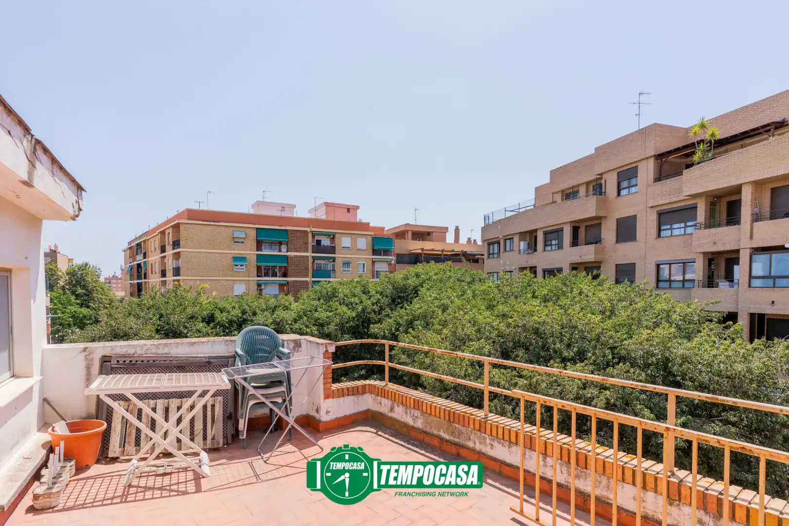 Terraza de Casa adosada en venta en Burjassot con Aire acondicionado, Terraza y Balcón