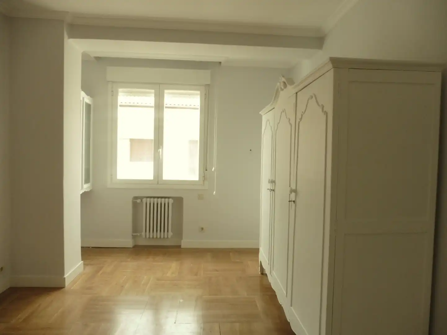 Bedroom of Flat for rent in  Pamplona / Iruña  with Heating, Terrace and Storage room