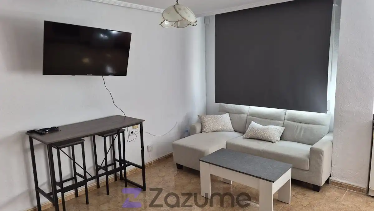 Sala de estar de Piso de alquiler en Alcantarilla con Aire acondicionado, Amueblado y Horno
