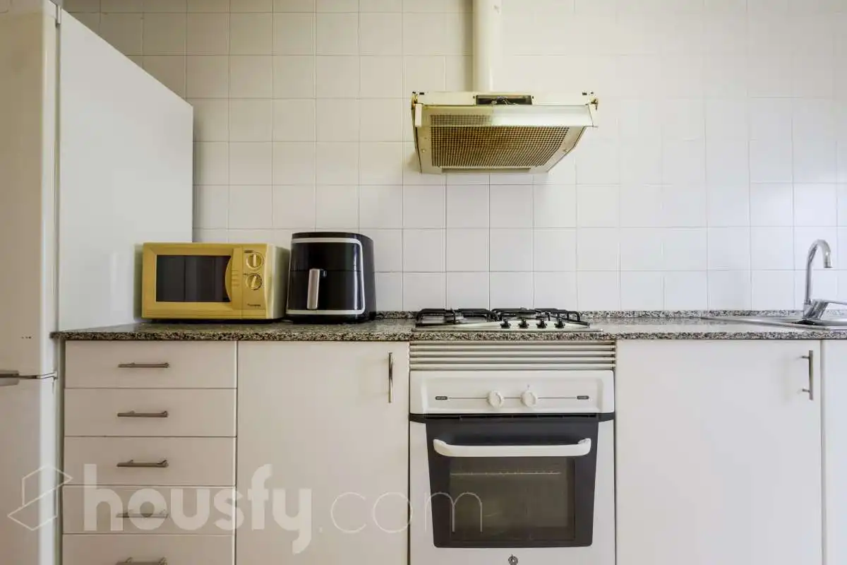 Cocina de Piso en venta en Barcelona con Terraza
