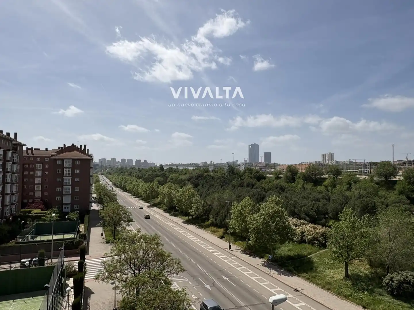 Vista exterior de Piso en venta en Madrid con Aire acondicionado, Calefacción y Trastero
