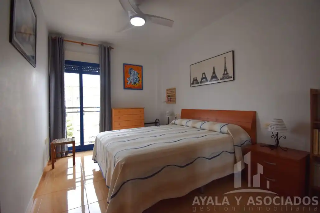 Bedroom of Flat for sale in Mazarrón  with Air Conditioner, Heating and Balcony