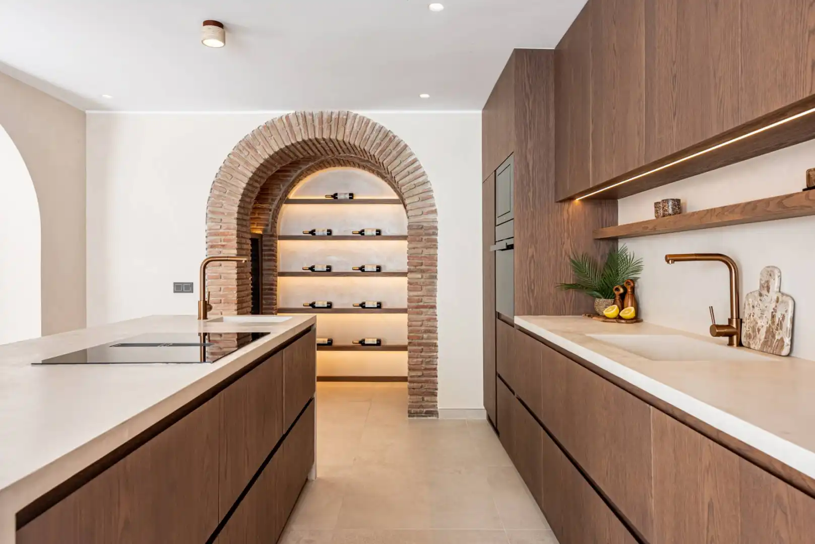 Cocina de Casa adosada en venta en Marbella con Aire acondicionado, Jardín privado y Terraza